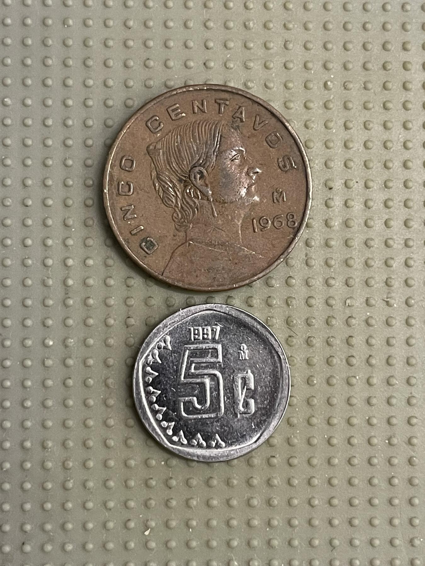 2026年第6场各国散币拍卖（总第156场） 墨西哥5分2枚