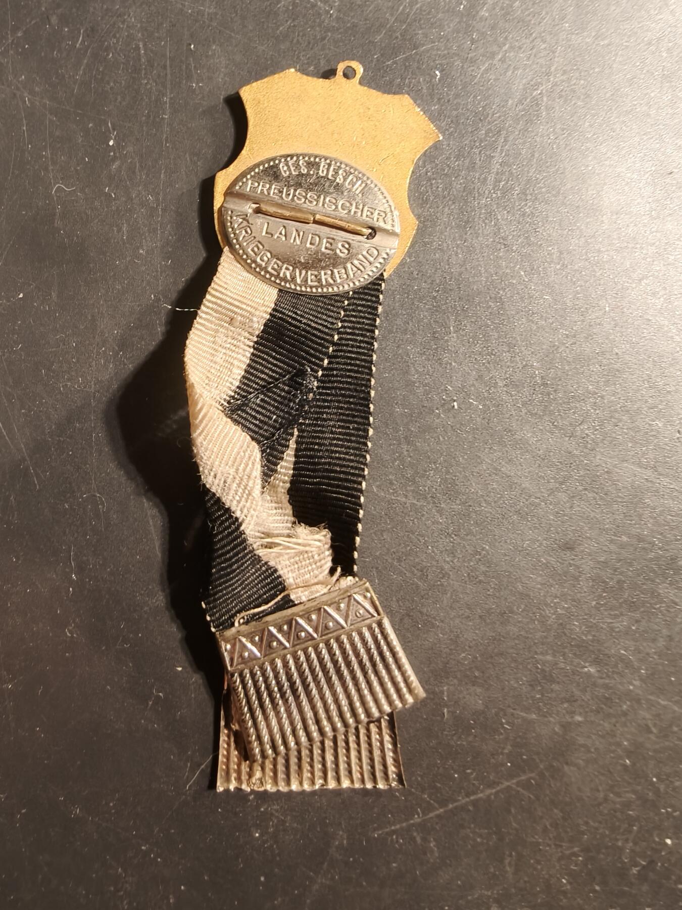 老王徽章第176期 德国普鲁士一战老兵协会奖章