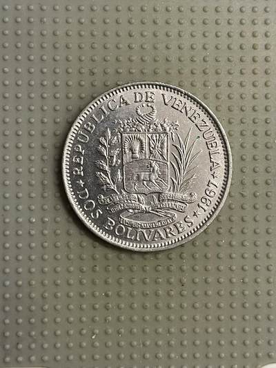 2026年第6场各国散币拍卖（总第156场） - 委内瑞拉1967年2玻利瓦尔