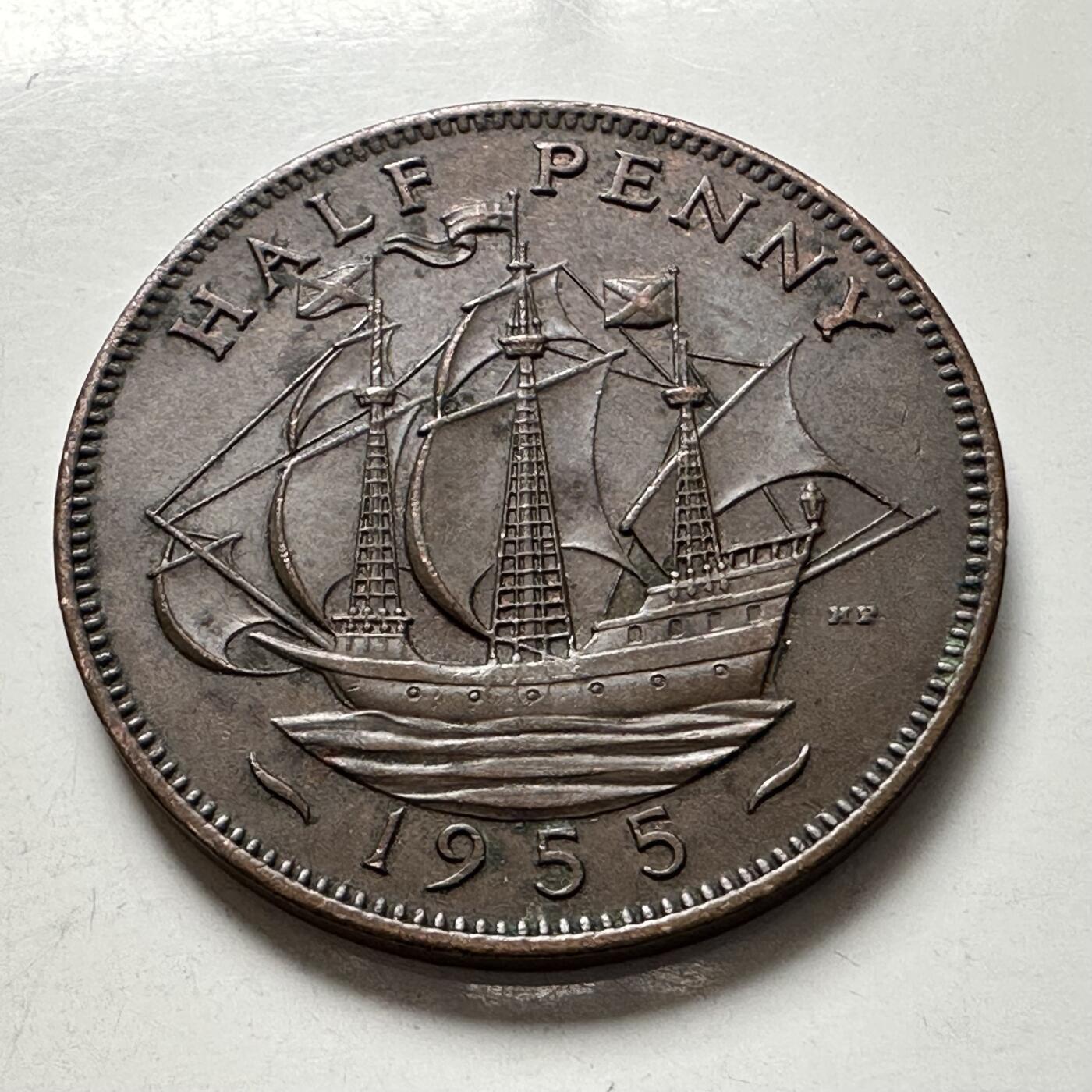 🌹外币初藏🌹🐯2026年第6场  每周二四六晚8️⃣点 接代拍 英国1955年半便士