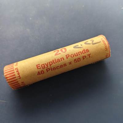 【全场包邮】纯粹捡漏拍495场-持续更新中 - 【原卷】埃及克丽奥佩特拉50皮阿斯特40枚原卷