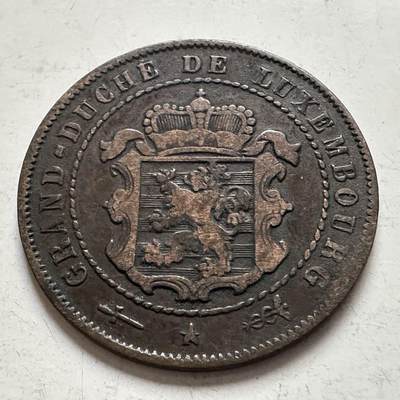 🌹外币初藏🌹🐯2026年第6场  每周二四六晚8️⃣点 接代拍 - 卢森堡1854年2.5分