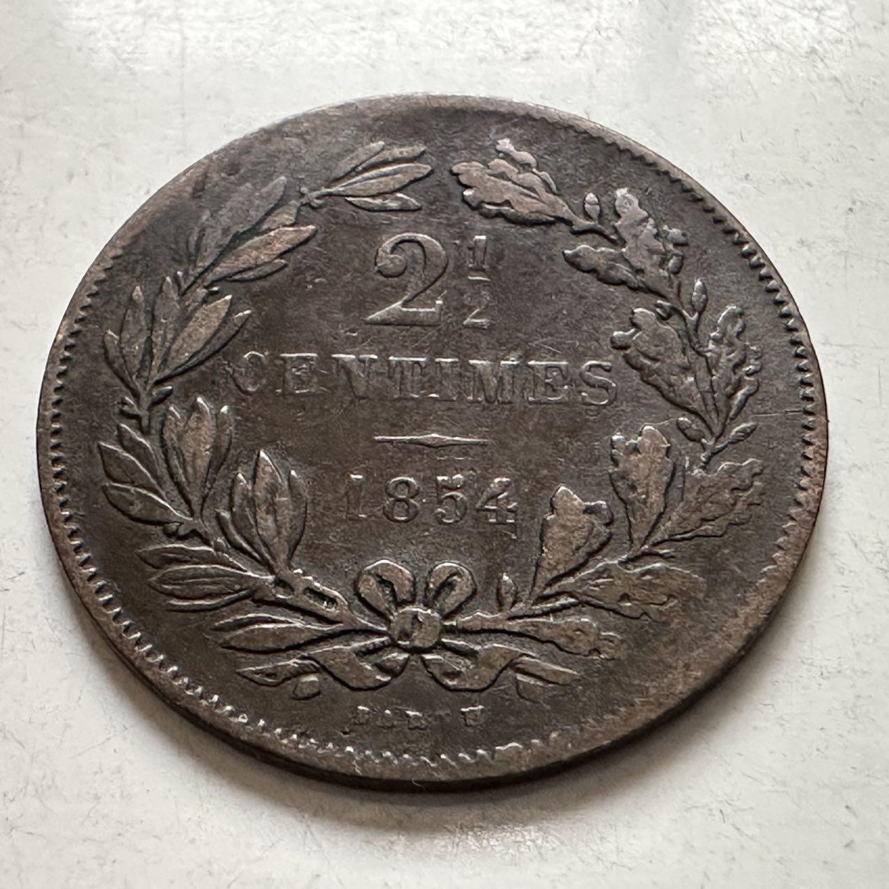 🌹外币初藏🌹🐯2026年第6场  每周二四六晚8️⃣点 接代拍 卢森堡1854年2.5分