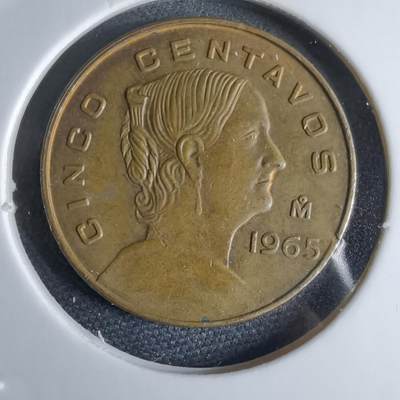 沼泽如烟--第959场 本期开始不支持出价小数点，感谢理解 - 墨西哥1965年五分