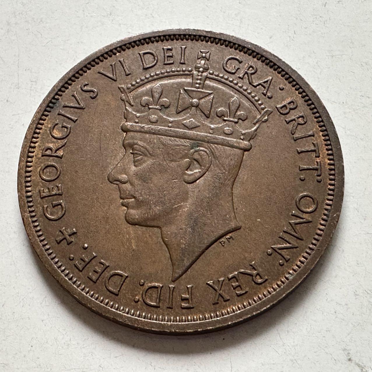 🌹外币初藏🌹🐯2026年第6场  每周二四六晚8️⃣点 接代拍 泽西岛1945年1/12先令 b