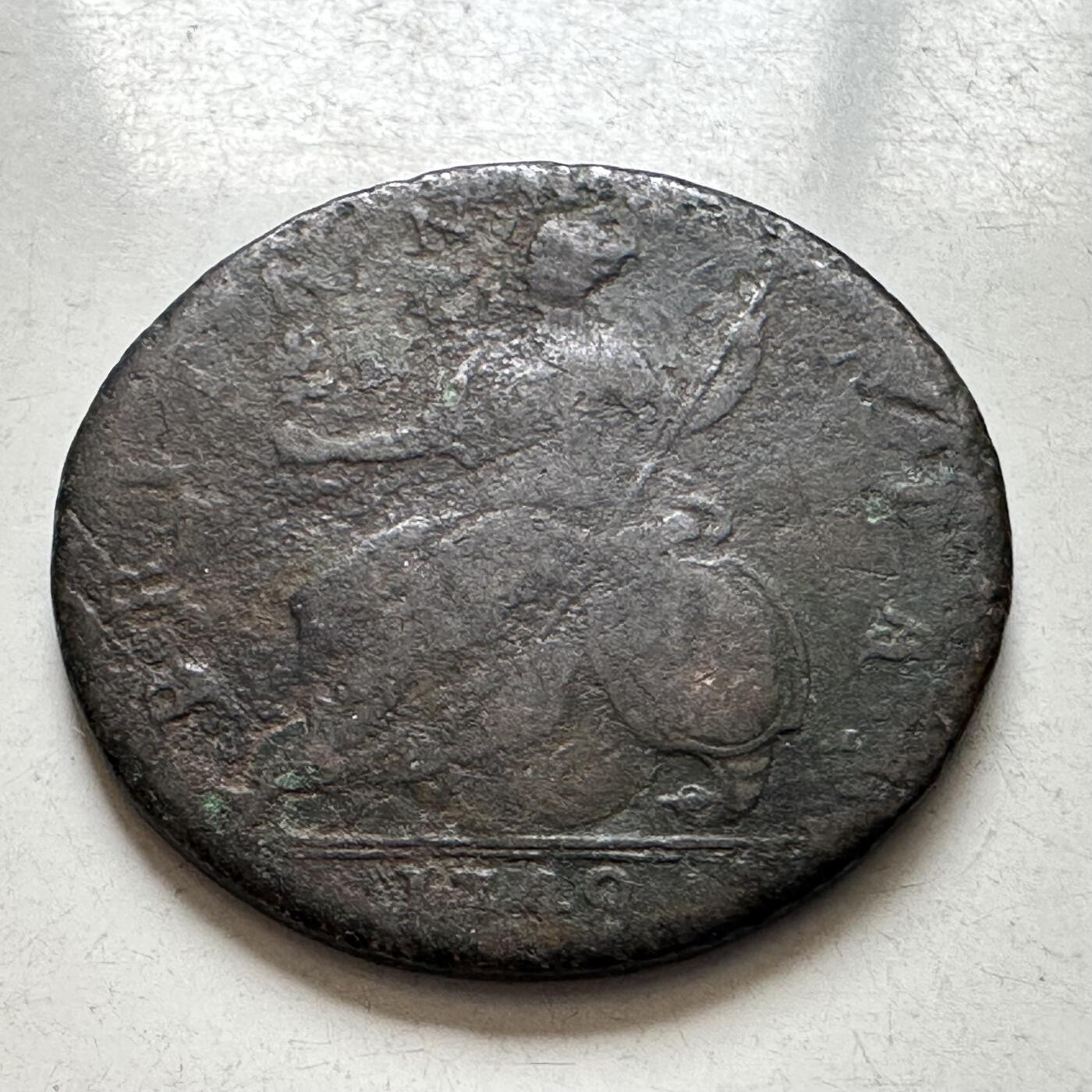 🌹外币初藏🌹🐯2026年第6场  每周二四六晚8️⃣点 接代拍 英国17XX年乔治三世半便士