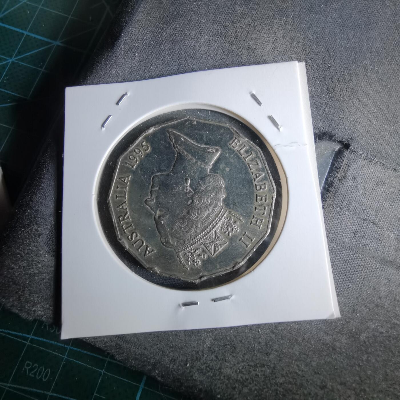 沼泽如烟--第959场 本期开始不支持出价小数点，感谢理解 澳大利亚1995年50分纪念币