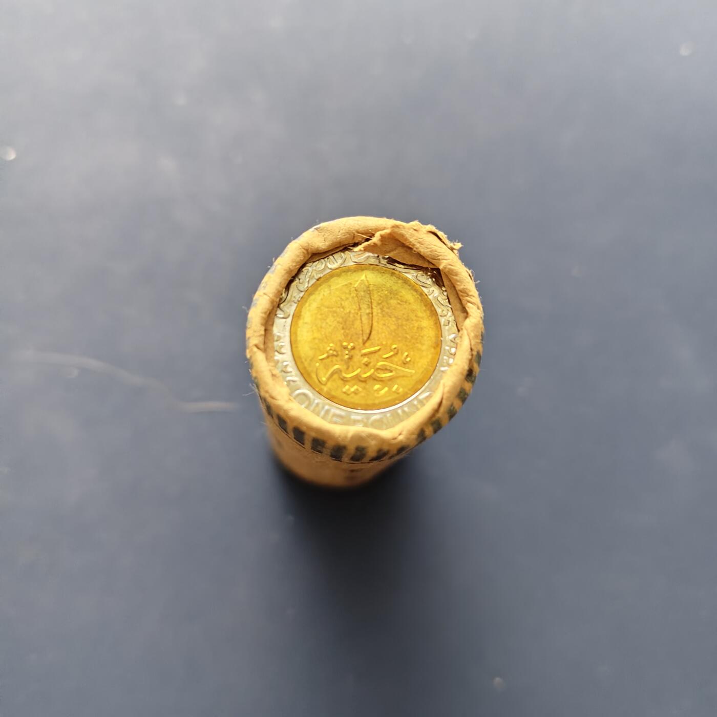 【全场包邮】纯粹捡漏拍495场-持续更新中 【原卷】埃及图坦卡门1镑双色币25枚原卷