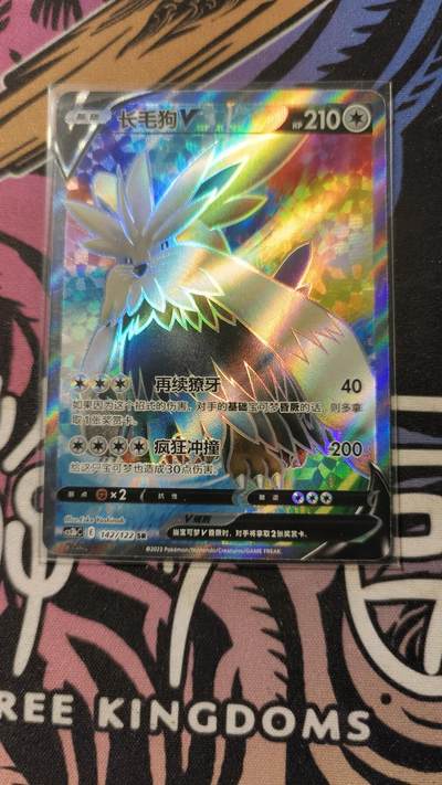 卡牌实验室开始第十一次实验 - 【高罕】【SR】宝可梦 长毛狗 