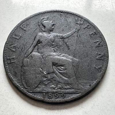 🌹外币初藏🌹🐯2026年第6场  每周二四六晚8️⃣点 接代拍 - 英国1899年半便士