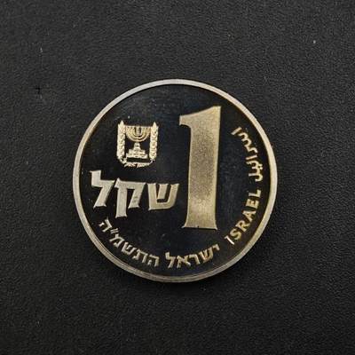 【淘币小摊】实时拍第八百四十六拍   散币场   满百包邮可预留二周 每周一统一发货   - 以色列1谢克尔加厚