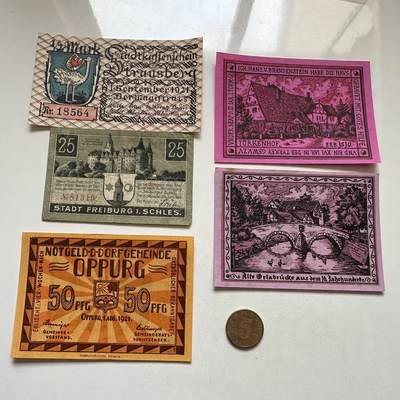 🌹外币初藏🌹🐯2026年第6场  每周二四六晚8️⃣点 接代拍 - 德国一战时期紧急币—4