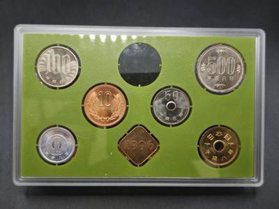 【淘币小摊】实时拍第八百四十六拍   散币场   满百包邮可预留二周 每周一统一发货   - 日本平成八年套币