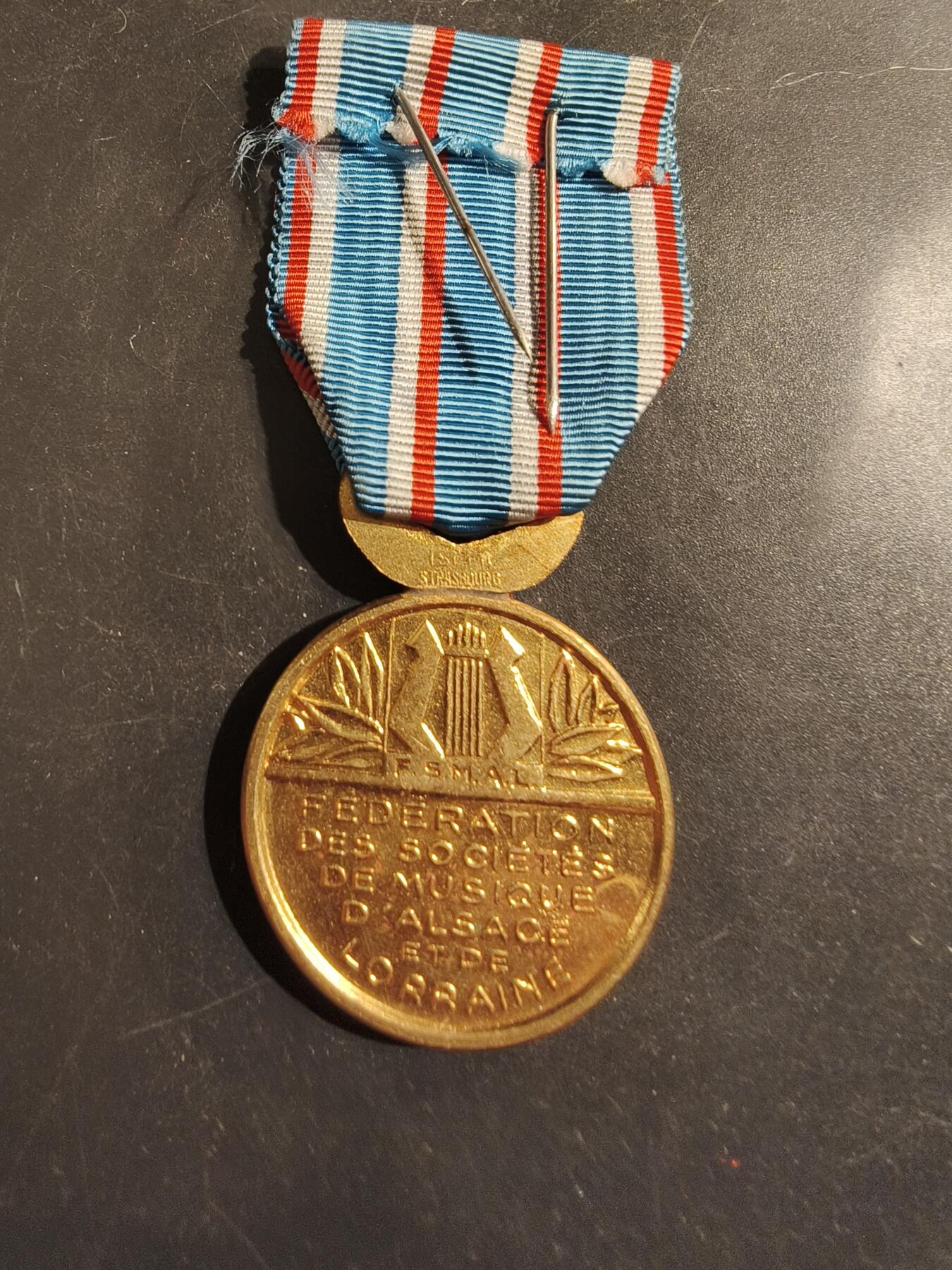 老王徽章第176期 法国阿尔萨斯与洛林音乐联盟奖章