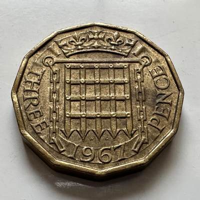 🌹外币初藏🌹🐯2026年第6场  每周二四六晚8️⃣点 接代拍 - 英国1967年三便士