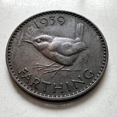 🌹外币初藏🌹🐯2026年第6场  每周二四六晚8️⃣点 接代拍 - 英国1939年一法新