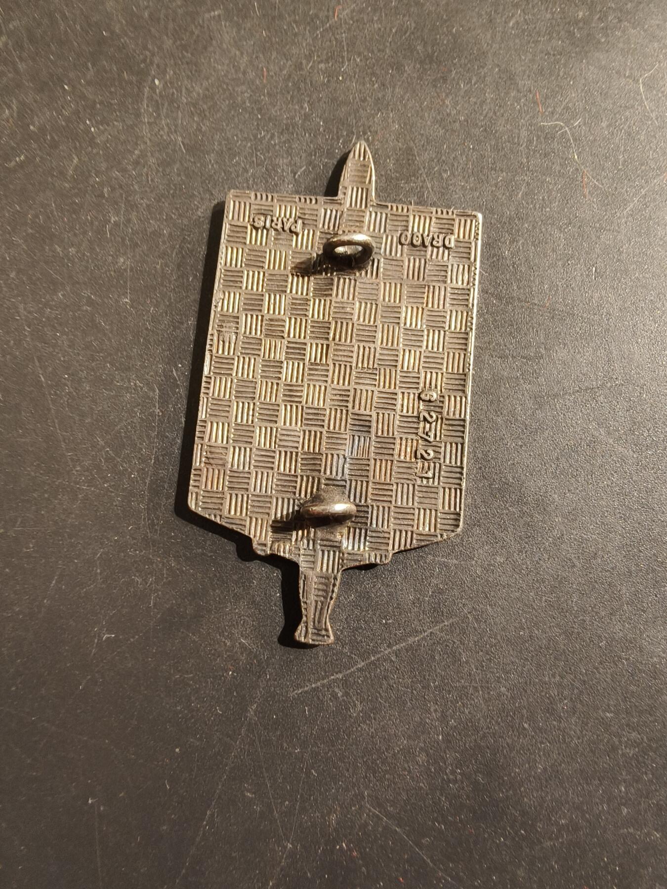 老王徽章第176期 法国第34营地连证章