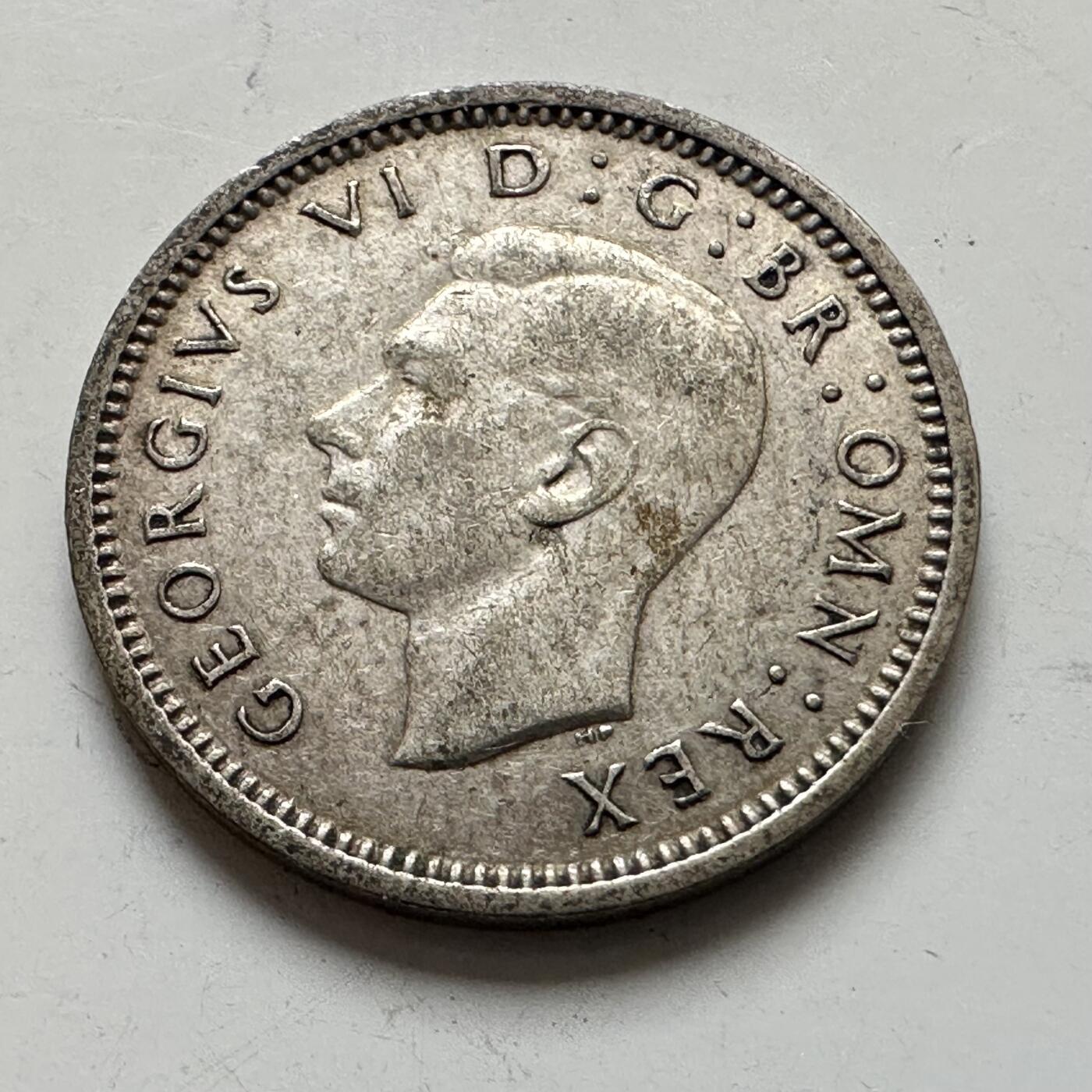 🌹外币初藏🌹🐯2026年第6场  每周二四六晚8️⃣点 接代拍 英国1938年三便士银币