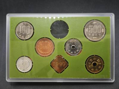 【淘币小摊】实时拍第八百四十六拍   散币场   满百包邮可预留二周 每周一统一发货   - 日本平成九年套币