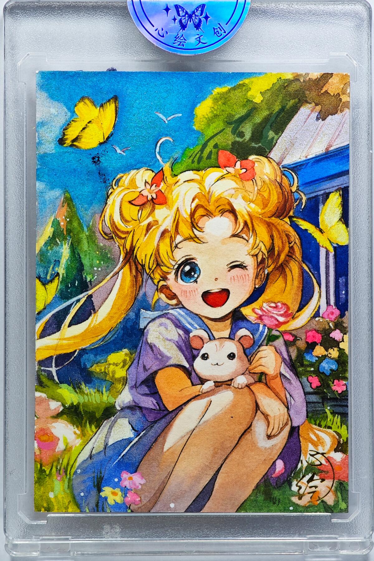 白泽拍卖卡牌手绘专场第31期（岁寒知松柏 春意已可期）