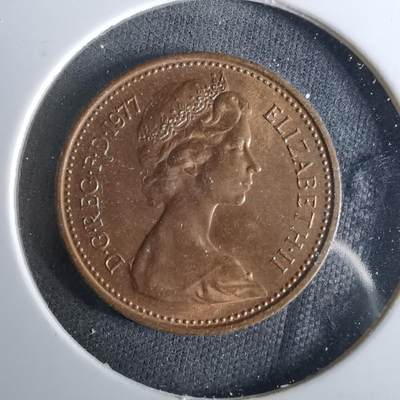 沼泽如烟--第958场 - 英国1977年1便士