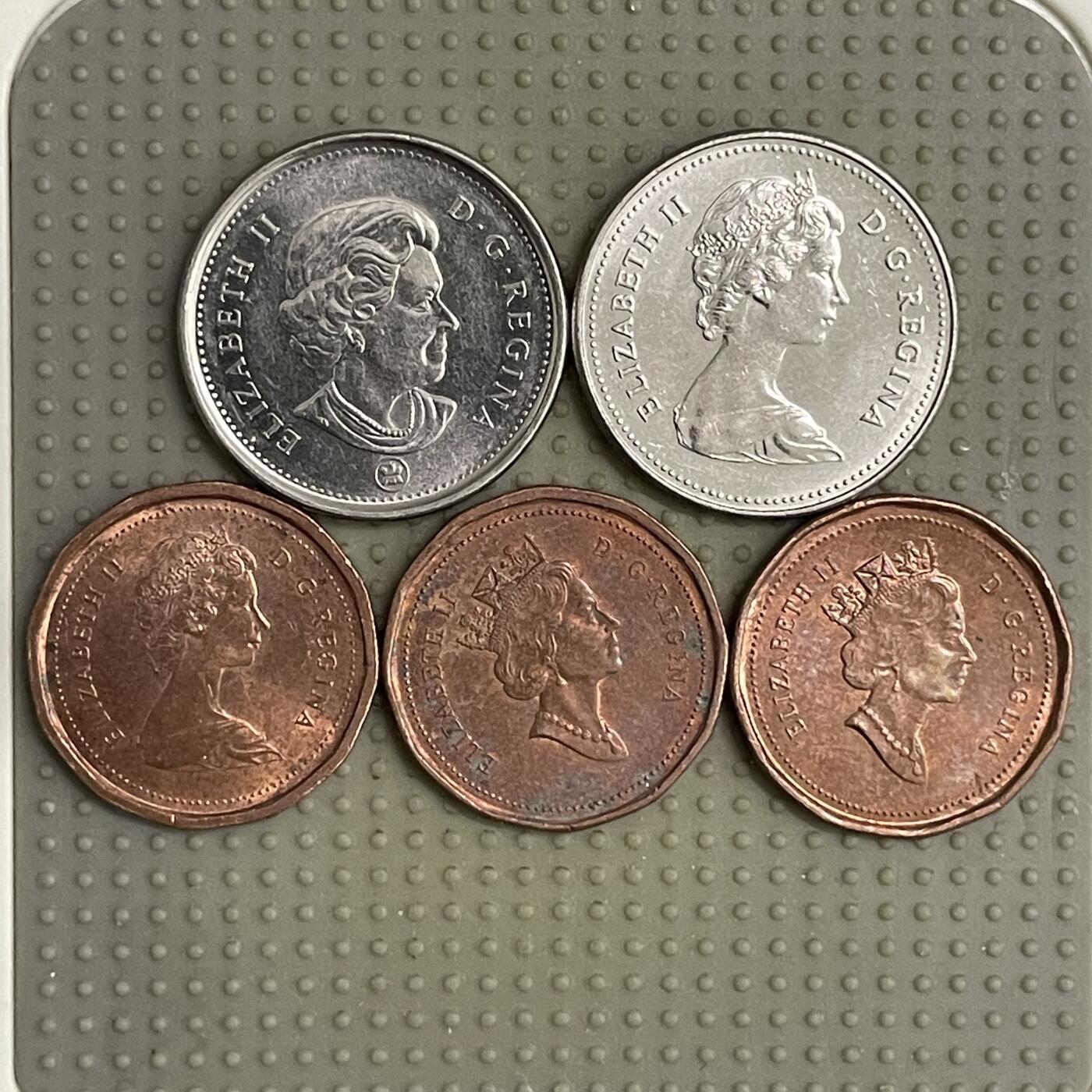 2026年第6场各国散币拍卖（总第156场） 加拿大5枚