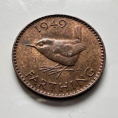 🌹外币初藏🌹🐯2026年第6场  每周二四六晚8️⃣点 接代拍 - 英国1949年一法新