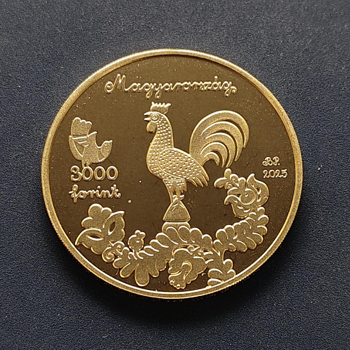 【全场包邮】纯粹捡漏拍495场-持续更新中 匈牙利2025年3000福林民间故事勤奋与懒惰的女孩PL纪念币