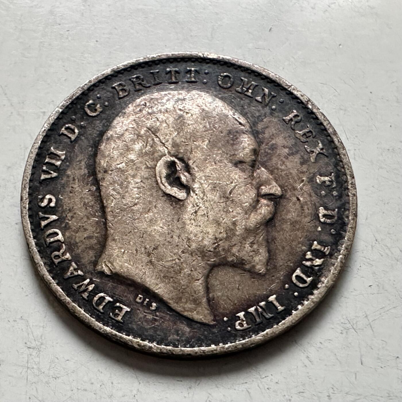 🌹外币初藏🌹🐯2026年第6场  每周二四六晚8️⃣点 接代拍 英国1903年三便士银币