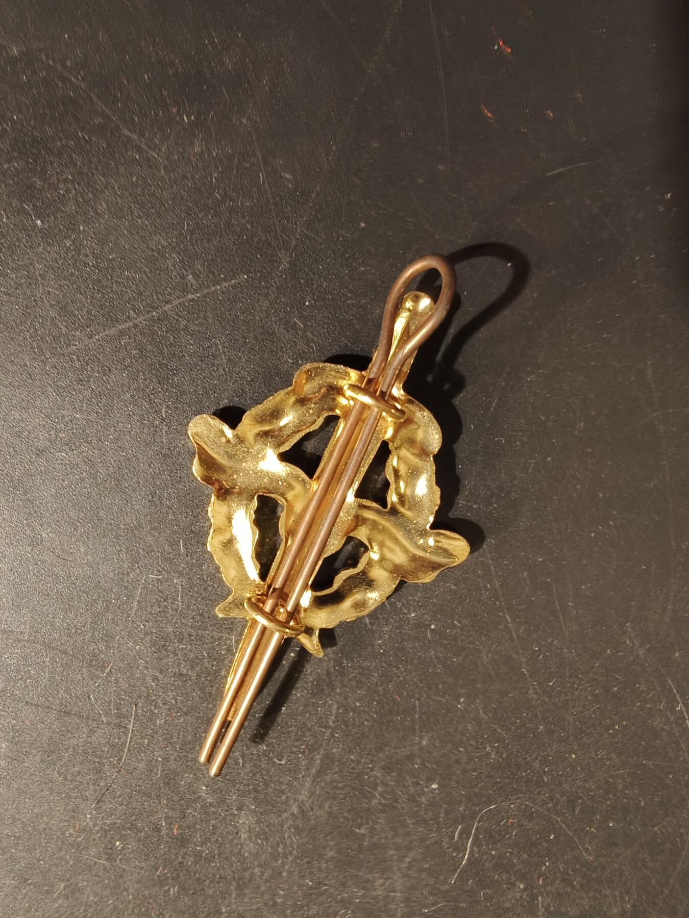 老王徽章第176期 法国金级基础军事技能证章