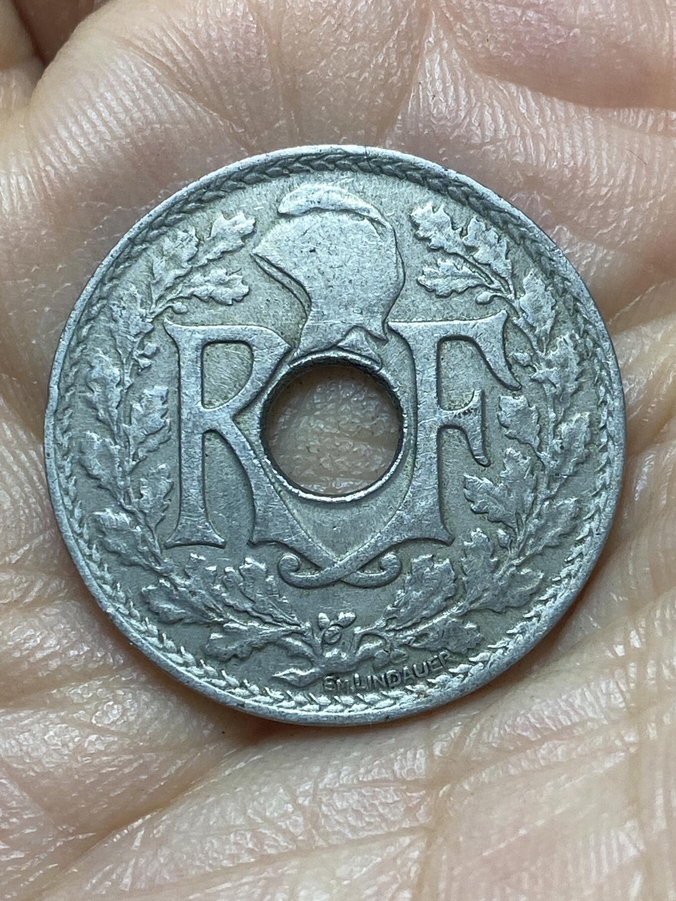 2026年第六场(总第一百七十五场）外国好品散币场(免佣金) 少见年份–法兰西第三共和国1919年25生丁