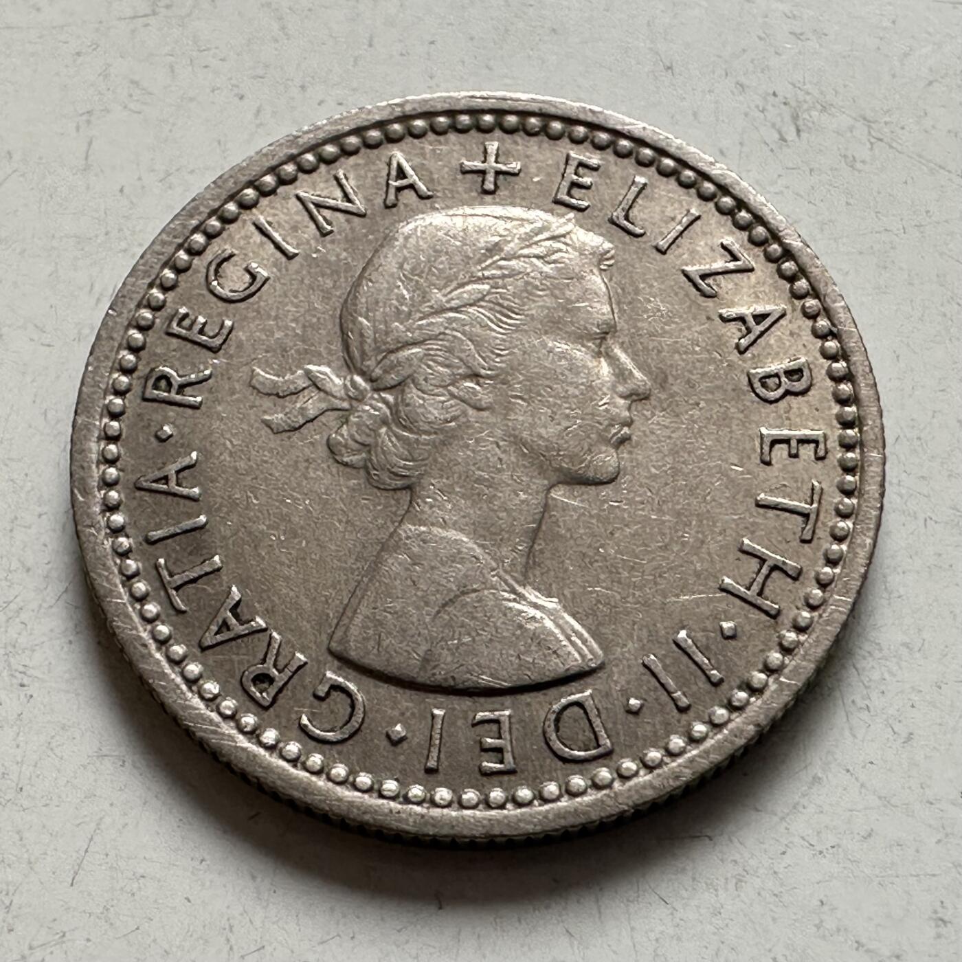 🌹外币初藏🌹🐯2026年第6场  每周二四六晚8️⃣点 接代拍 英国1957年六便士 