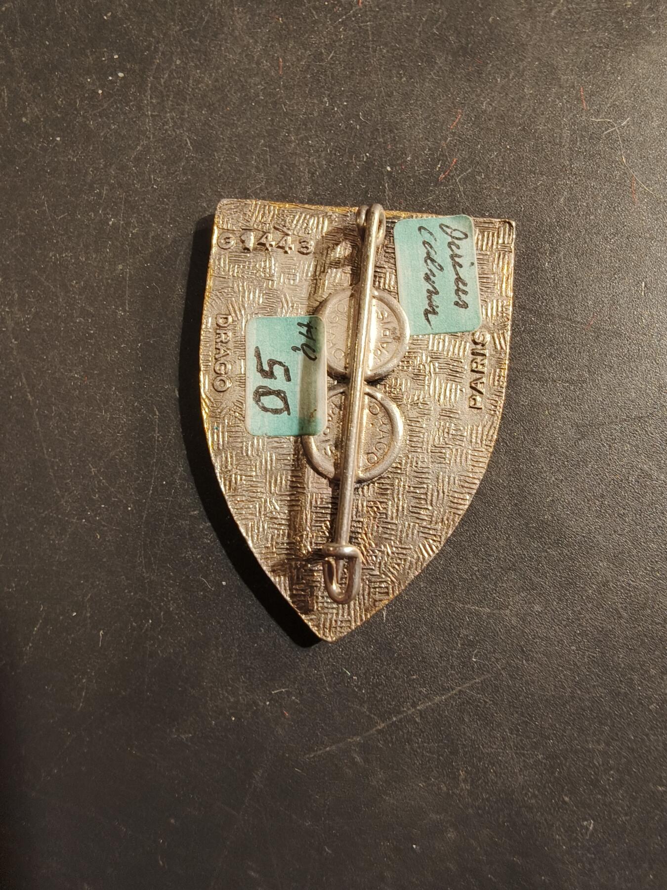 老王徽章第176期 法国“天主教工人青年会” 证章