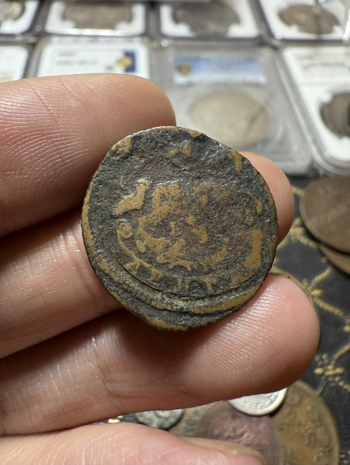 南宋泉阁俄币 外币 国币 专场第二十一期 【送拍无额外佣金】 沙俄 叶卡捷琳娜二世 1768年 半戈比铜币 EM厂 少见品种 通货好品