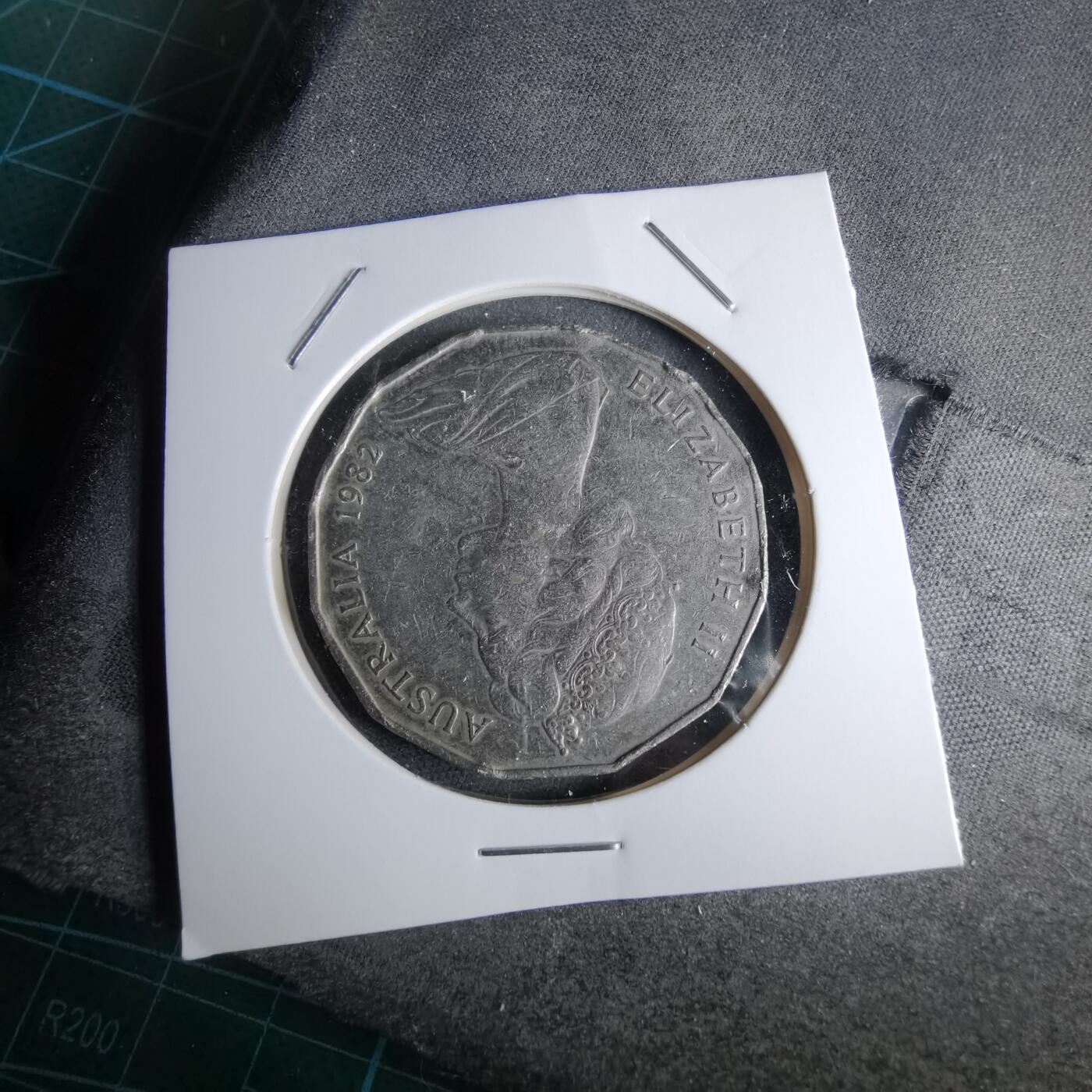 沼泽如烟--第959场 本期开始不支持出价小数点，感谢理解 澳大利亚1982年50分纪念币