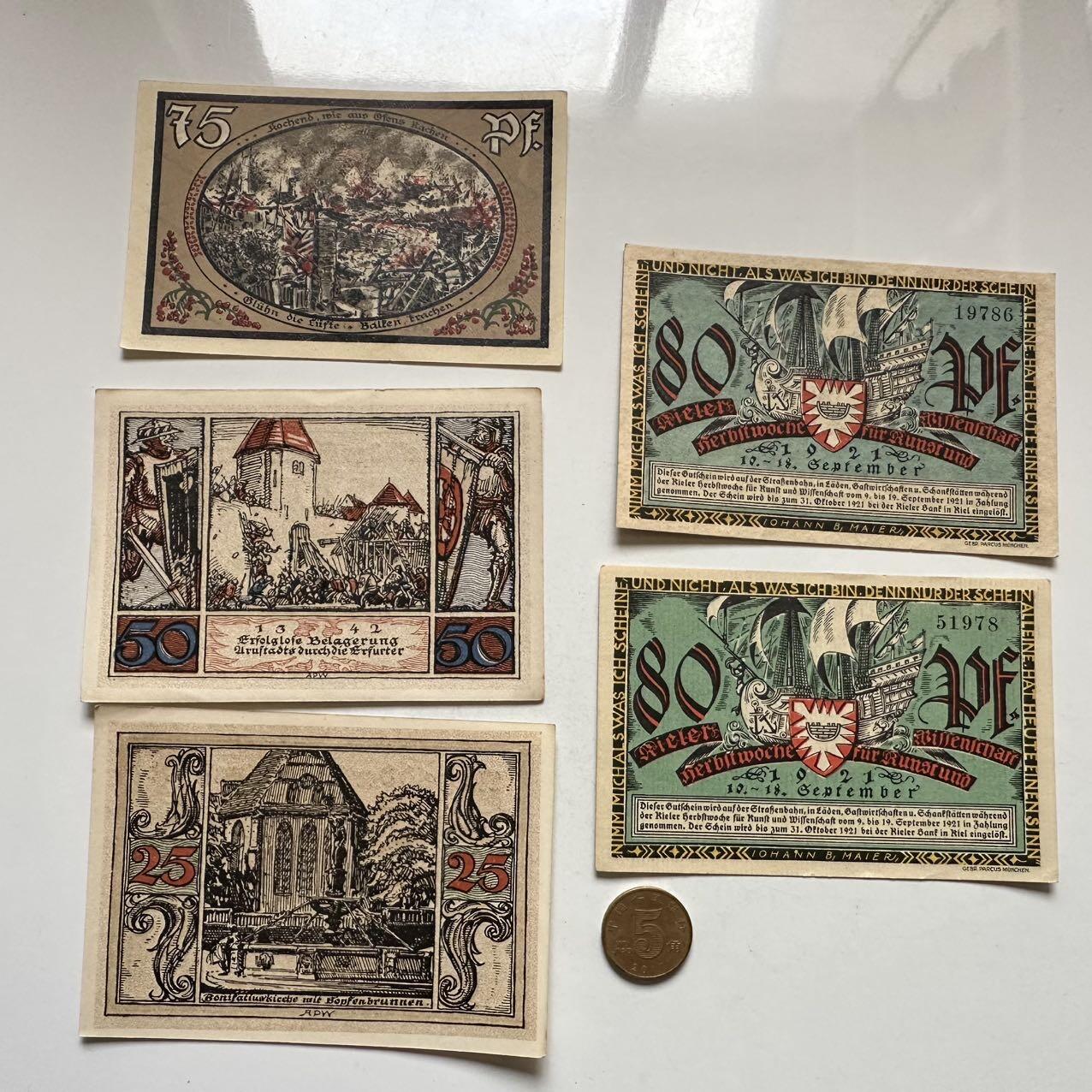 🌹外币初藏🌹🐯2026年第6场  每周二四六晚8️⃣点 接代拍 德国一战时期紧急币—12