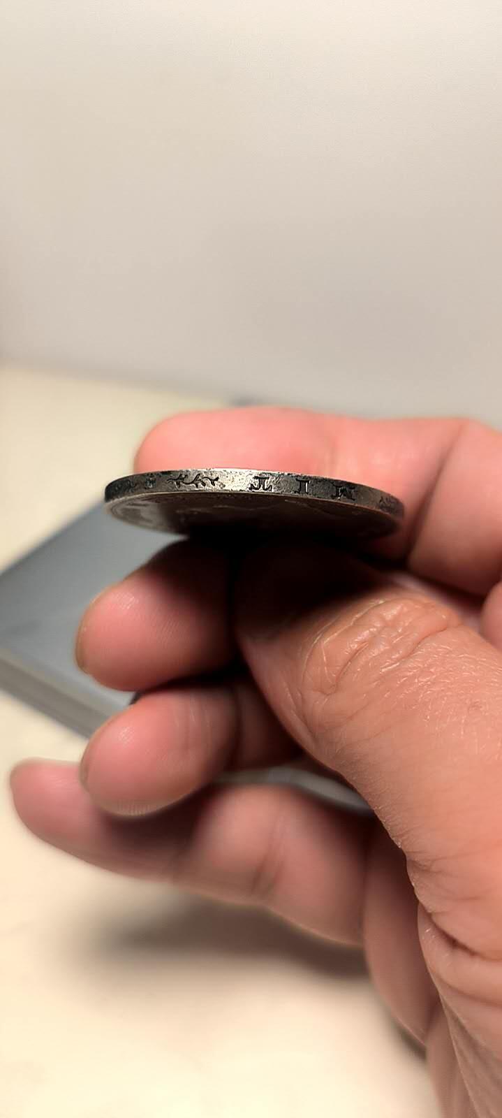 德国普鲁士1903年威廉二世5马克银币