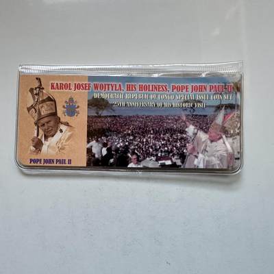 🌹外币初藏🌹🐯2026年第6场  每周二四六晚8️⃣点 接代拍 - 刚果2004年梵蒂冈教皇4枚套