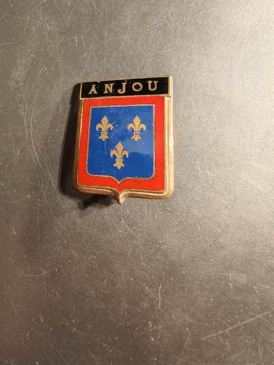 老王徽章第176期 - 法国昂热省证章