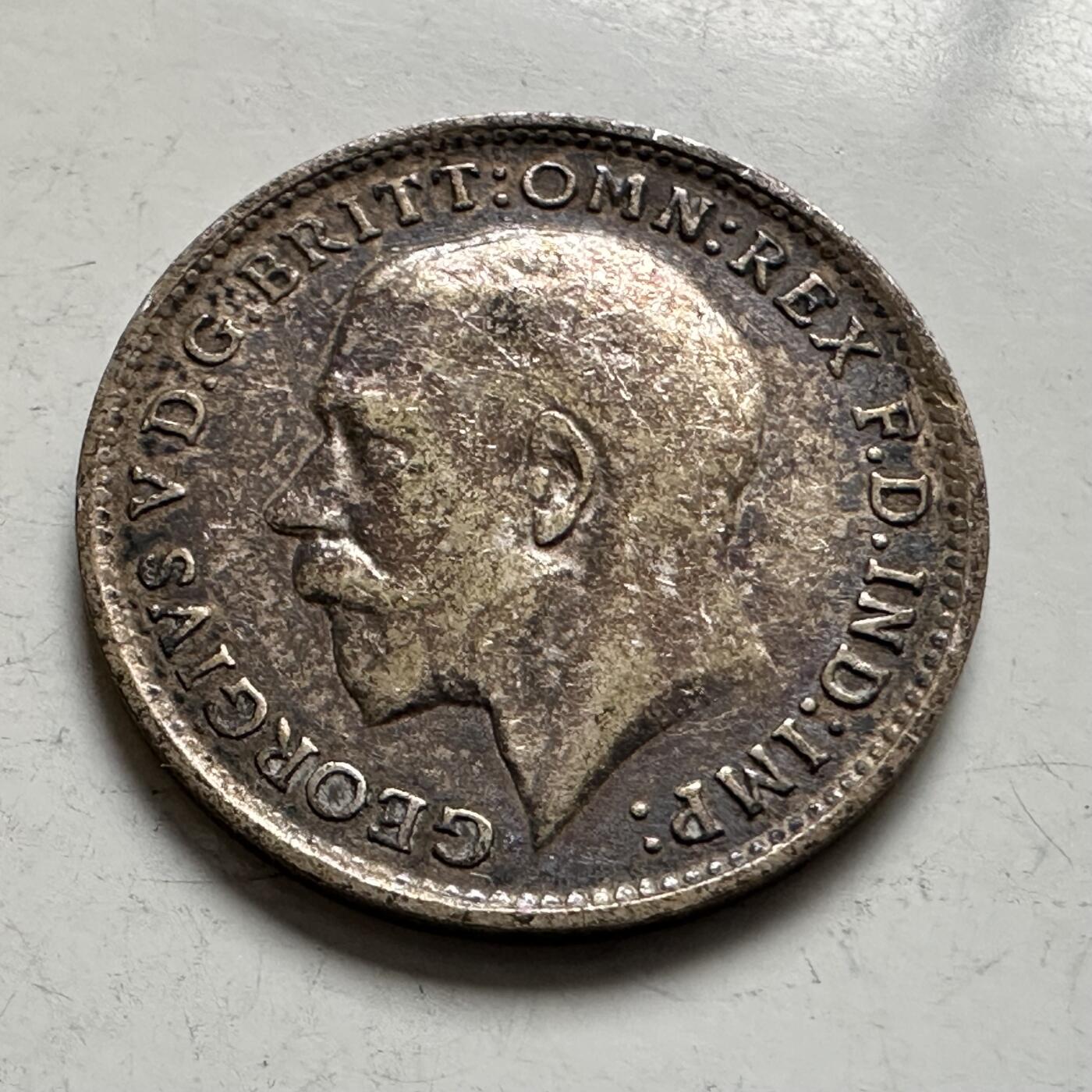 🌹外币初藏🌹🐯2026年第6场  每周二四六晚8️⃣点 接代拍 英国1919年三便士银币