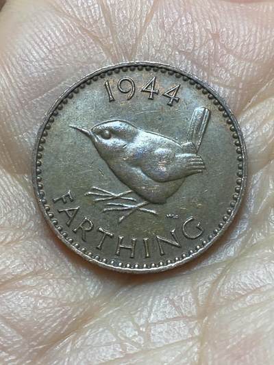 2026年第六场(总第一百七十五场）外国好品散币场(免佣金) - 英国🇬🇧1944年1法新(乔治六世第一版)