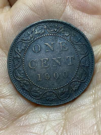 2026年第六场(总第一百七十五场）外国好品散币场(免佣金) - 好品–加拿大🇨🇦1900年1分(维多利亚女王时期)