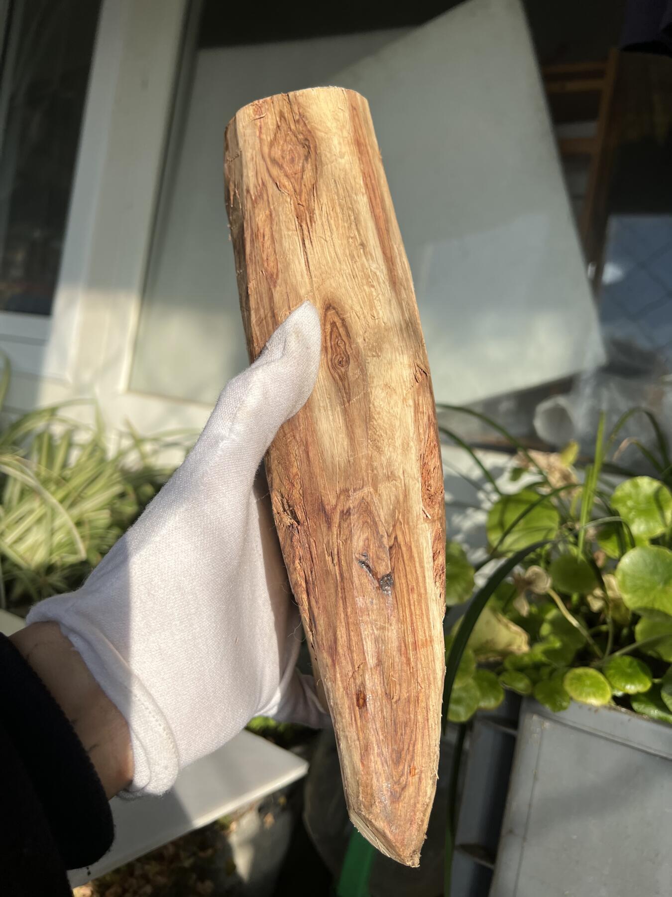 零元拍：  NO.35-1海南黄花梨原料。尺寸约250/50/60MM