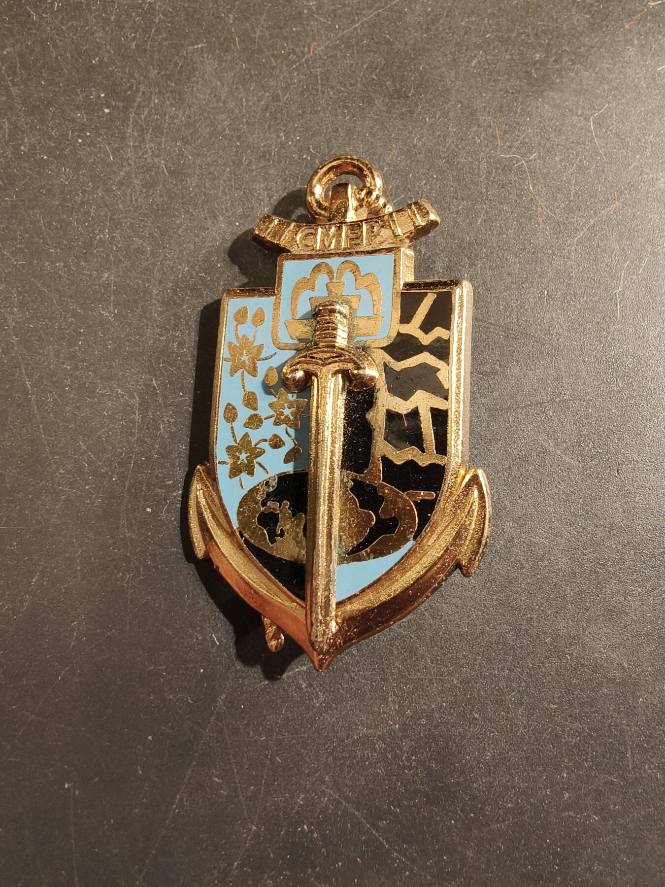 老王徽章第176期 法国军事职业培训中心证章