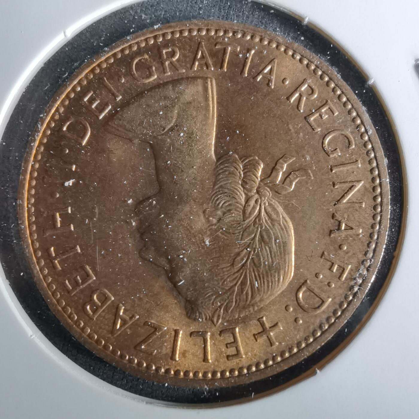 沼泽如烟--第958场 英国1967年1便士