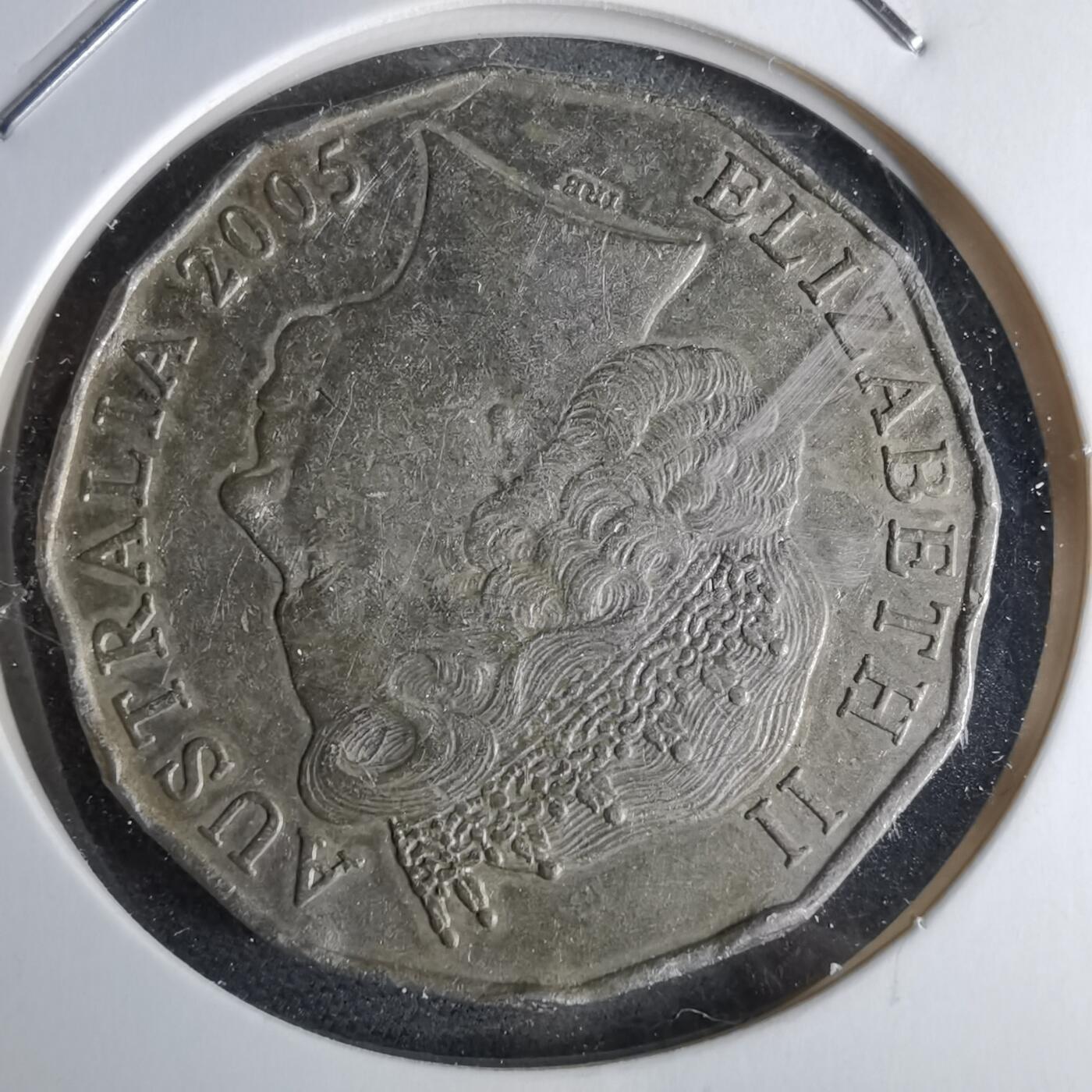 沼泽如烟--第959场 本期开始不支持出价小数点，感谢理解 澳大利亚2005年50分纪念币