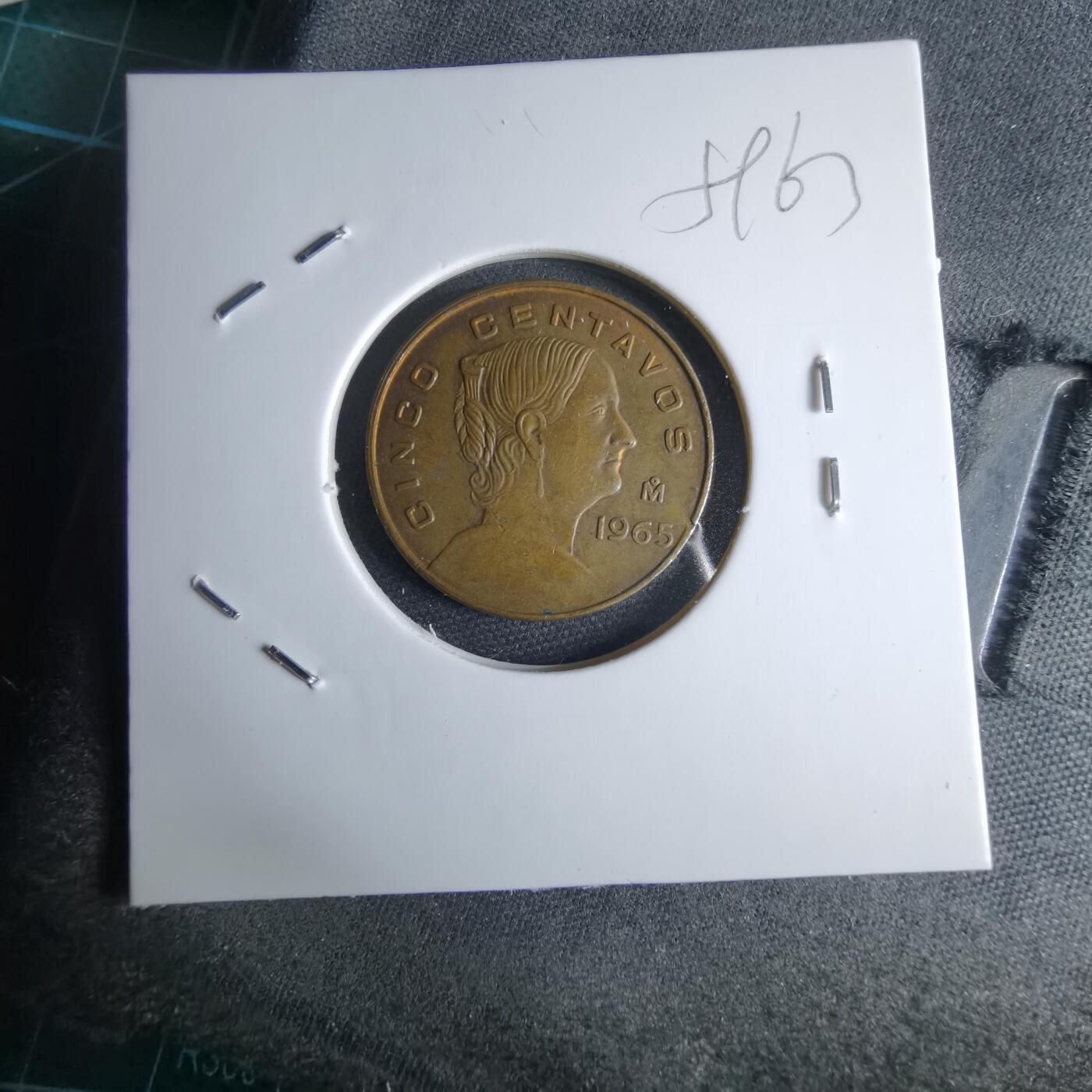 沼泽如烟--第959场 本期开始不支持出价小数点，感谢理解 墨西哥1965年五分