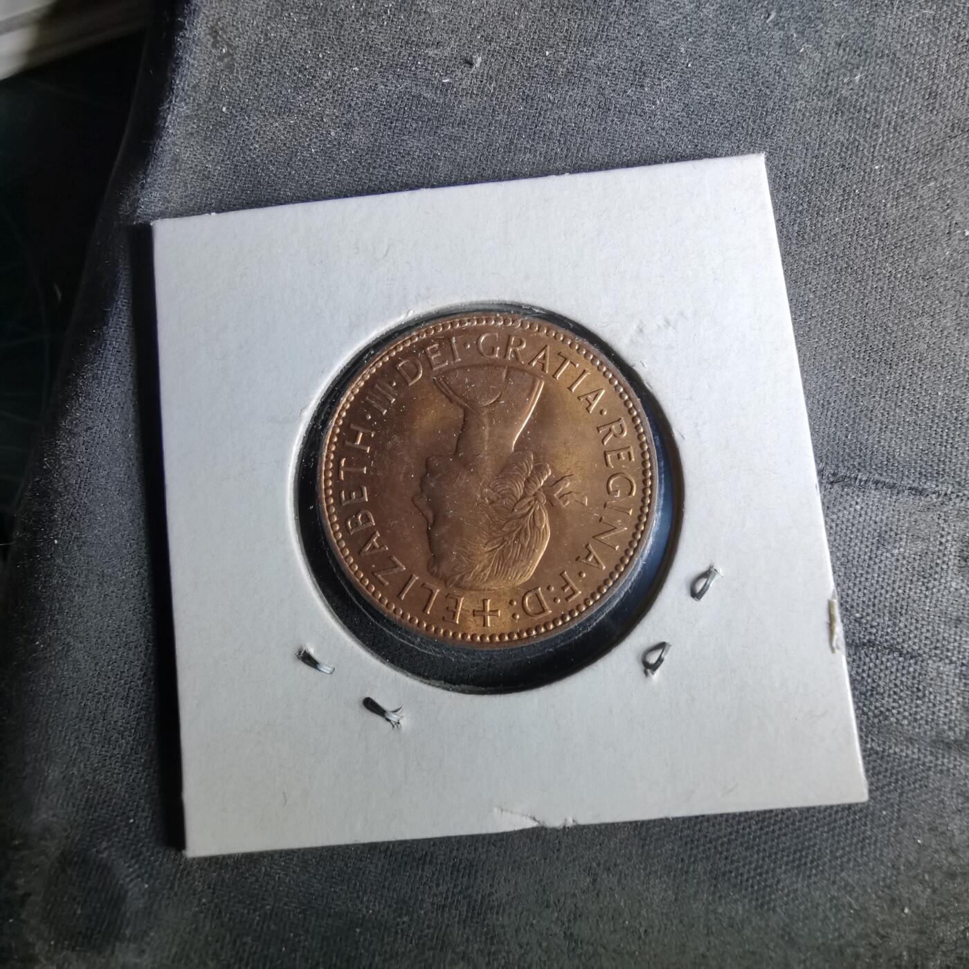 沼泽如烟--第958场 英国1967年半便士