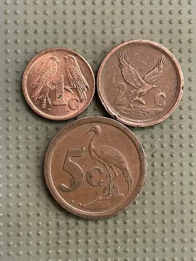 2026年第6场各国散币拍卖（总第156场） - 南非3枚