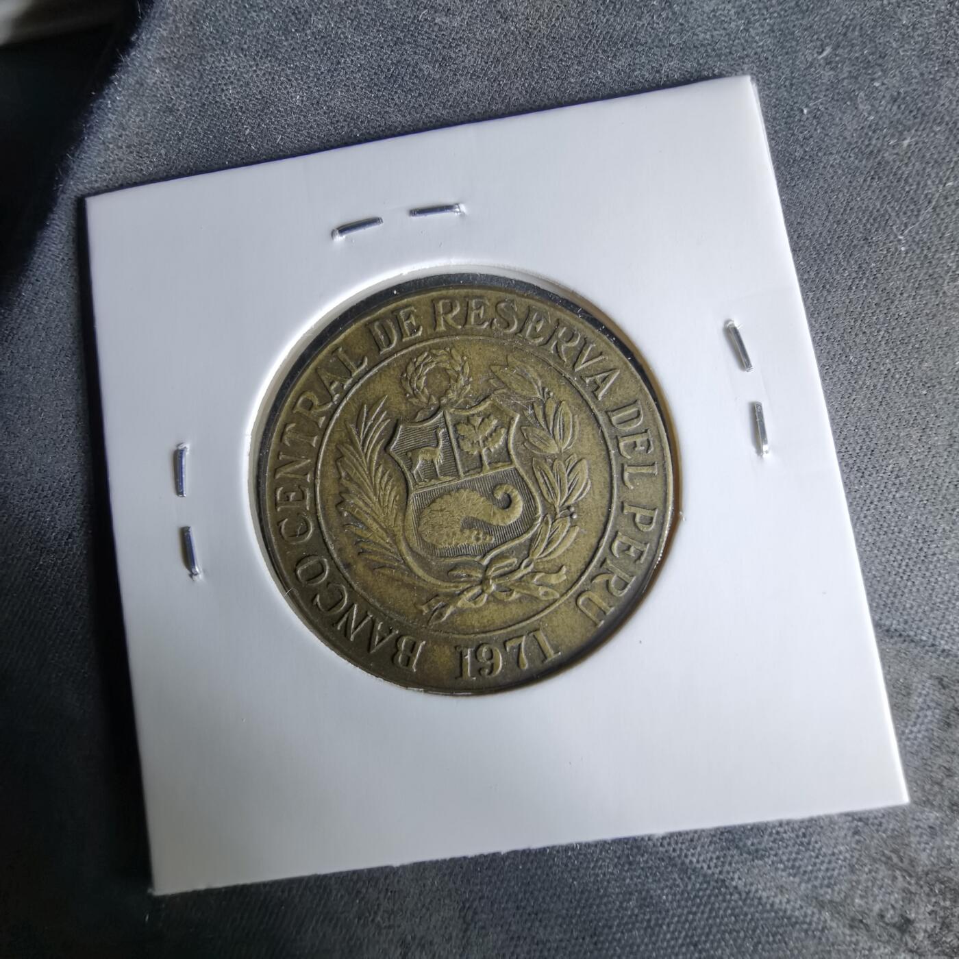 沼泽如烟--第958场 秘鲁1971年份1索尔